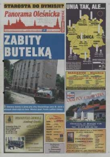 Panorama Oleśnicka: tygodnik Ziemi Oleśnickiej, 2003, nr 46 (814)