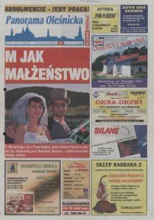 Panorama Oleśnicka: tygodnik Ziemi Oleśnickiej, 2003, nr 53 (821)