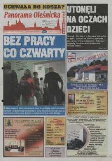 Panorama Oleśnicka: tygodnik Ziemi Oleśnickiej, 2003, nr 56 (824)