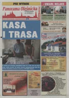 Panorama Oleśnicka: tygodnik Ziemi Oleśnickiej, 2003, nr 60 (828)
