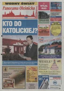 Panorama Oleśnicka: tygodnik Ziemi Oleśnickiej, 2003, nr 76 (844)