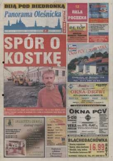 Panorama Oleśnicka: tygodnik Ziemi Oleśnickiej, 2003, nr 77 (845)