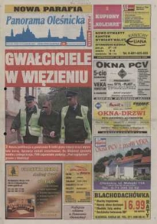 Panorama Oleśnicka: tygodnik Ziemi Oleśnickiej, 2003, nr 81 (849)