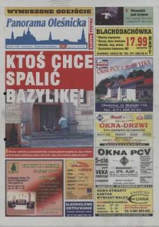 Panorama Oleśnicka: tygodnik Ziemi Oleśnickiej, 2003, nr 96 (864)