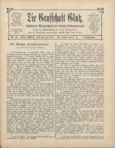 Die Grafschaft Glatz : Illustrierte Monatschrift des Glatzer Gebirgsvereins, Jr. 4, 1909, nr 10