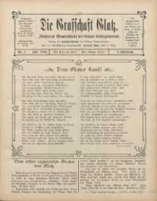 Die Grafschaft Glatz : Illustrierte Monatschrift des Glatzer Gebirgsvereins, Jr. 5, 1910, nr 7
