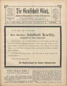 Die Grafschaft Glatz : Illustrierte Monatschrift des Glatzer Gebirgsvereins, Jr. 5, 1910, nr 9