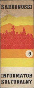 Karkonoski Informator Kulturalny, 1972, nr 9