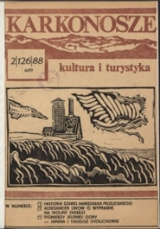 Karkonosze: Kultura i Turystyka, 1988, nr 2 (126)