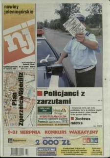 Nowiny Jeleniogórskie : tygodnik społeczny, R. 47, 2004, nr 33 (2409)
