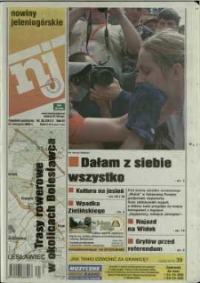 Nowiny Jeleniogórskie : tygodnik społeczny, R. 47, 2004, nr 35 (2411)