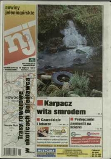 Nowiny Jeleniogórskie : tygodnik społeczny, R. 47, 2004, nr 36 (2412)