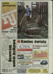 Nowiny Jeleniogórskie : tygodnik społeczny, R. 47, 2004, nr 39 (2415)