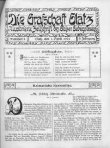 Die Grafschaft Glatz : Illustrierte Monatschrift des Glatzer Gebirgsvereins, Jr. 9, 1914, nr 3