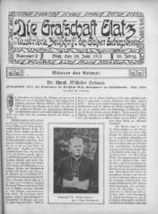 Die Grafschaft Glatz : Illustrierte Monatschrift des Glatzer Gebirgsvereins, Jr. 10, 1915, nr 2