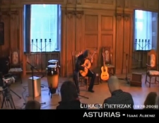 Utwór „Asturias” Isaaca Albeniza w wykonaniu Łukasza Pietrzaka [Film]