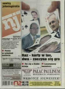 Nowiny Jeleniogórskie : tygodnik społeczny, R.48, 2005, nr 50 (2478)