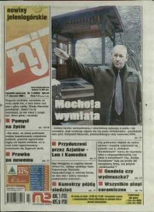 Nowiny Jeleniogórskie : tygodnik społeczny, R.49, 2006, nr 3 (2483)