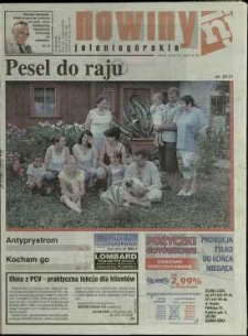 Nowiny Jeleniogórskie : tygodnik społeczny, R.49, 2006, nr 31 (2461)