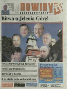 Nowiny Jeleniogórskie : tygodnik społeczny, R.49, 2006, nr 39 (2469)