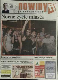 Nowiny Jeleniogórskie : tygodnik społeczny, R.50, 2007, nr 2 (2484)