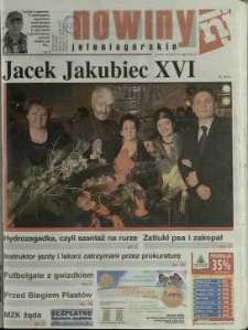 Nowiny Jeleniogórskie : tygodnik społeczny, R.50, 2007, nr 8 (2490)