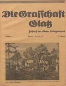Die Grafschaft Glatz : Illustrierte Zeitschrift des Glatzer Gebirgsvereins, Jr. 30, 1935, nr 6