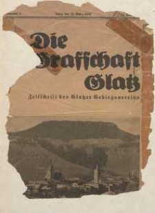 Die Grafschaft Glatz : Illustrierte Zeitschrift des Glatzer Gebirgsvereins, Jr. 34, 1939, nr 2