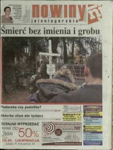 Nowiny Jeleniogórskie : tygodnik społeczny, R.50, 2007, nr 44 (2524)