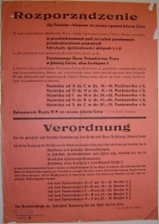 Rozporządzenie = Verordnung