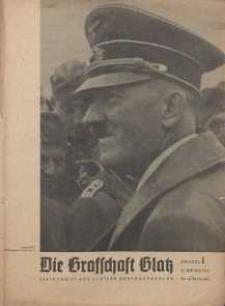 Die Grafschaft Glatz : Illustrierte Zeitschrift des Glatzer Gebirgsvereins, Jr. 38, 1943, nr 1