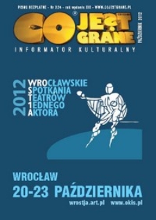 Co Jest Grane : informator kulturalny, 2012, nr 224 październik