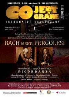 Co Jest Grane : informator kulturalny, 2012, nr 225 listopad