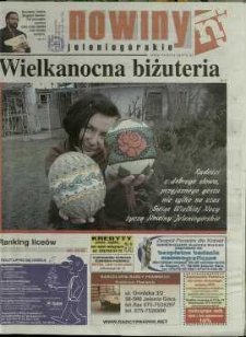 Nowiny Jeleniogórskie : tygodnik społeczny, R.51, 2008, nr 12 (2544)