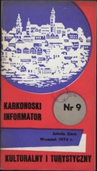 Karkonoski Informator Kulturalny i Turystyczny, 1974, nr 9 (91)