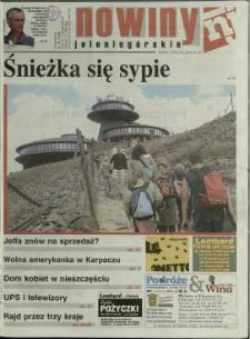 Nowiny Jeleniogórskie : tygodnik społeczny, R.51, 2008, nr 32 (2564)