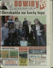 Nowiny Jeleniogórskie : tygodnik społeczny, R.51, 2008, nr 43 (2575)