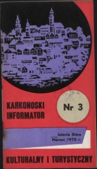 Karkonoski Informator Kulturalny i Turystyczny, 1975, nr 3 (97)