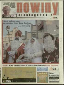 Nowiny Jeleniogórskie : tygodnik społeczny, R.52, 2009, nr 51 (2635)