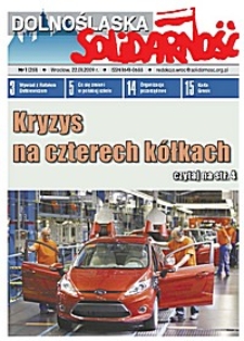 Dolnośląska Solidarność, 2009, nr 1 (281)