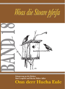 Onn derr Hucha Eule. Erinnerung an die Dichter Kurt Leupold und Martin Walter Adler [Dokument elektroniczny]
