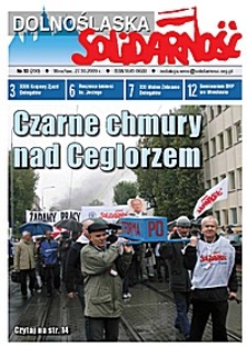 Dolnośląska Solidarność, 2009, nr 10 (290)