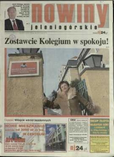 Nowiny Jeleniogórskie : tygodnik społeczny, R. 52, 2010, nr 4 (2640)