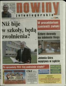 Nowiny Jeleniogórskie : tygodnik społeczny, R. 52, 2010, nr 35 (2671)