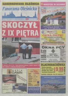 Panorama Oleśnicka: tygodnik Ziemi Oleśnickiej, 2004, nr 55 (925)