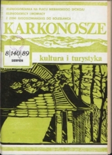 Karkonosze: Kultura i Turystyka, 1989, nr 8 (144)