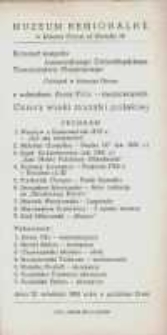 Cztery wieki muzyki polskiej - program [Dokument życia społecznego]