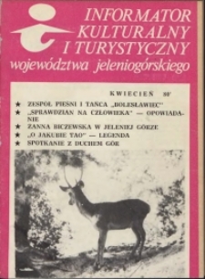Informator Kulturalny i Turystyczny Województwa Jeleniogórskiego, 1980, nr 4