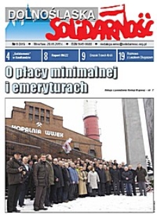 Dolnośląska Solidarność, 2011, nr 1 (305)