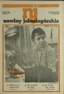 Nowiny Jeleniogórskie : tygodnik PZPR, R. 28, 1985, nr 4 (1364)